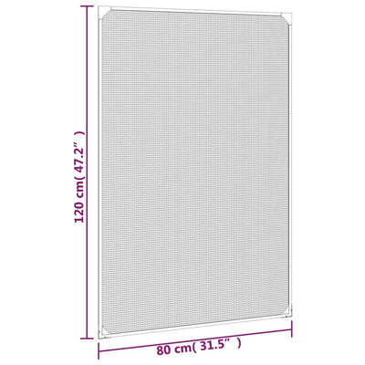 Magnetic Insect Screen for Windows White 80x120 cm Payday Deals
