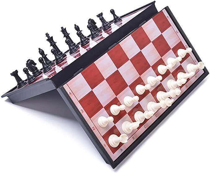Magnetic Portable Travel Chess Game Set Folding Board Game Chessboard - 16 x 16cm Payday Deals