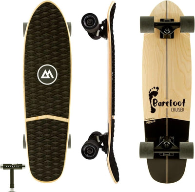 Magneto Barefoot Mini Cruiser Skate Board
