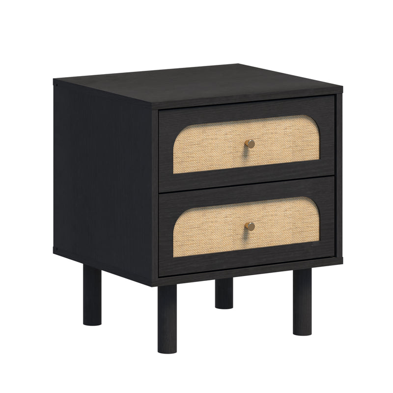 MAIVE 2 Drawer Side Table Nightstands Payday Deals