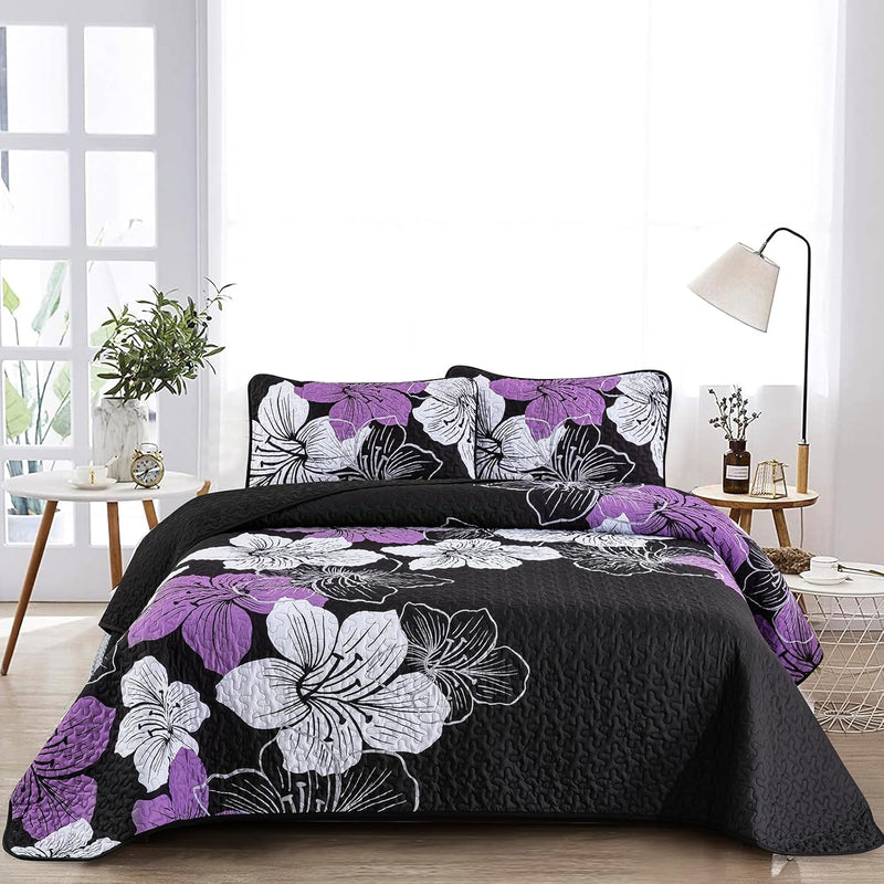 Majestic Quilted Bedspread and Pillowcases Set: Unmatched Beauty and Comfort - Queen size Payday Deals