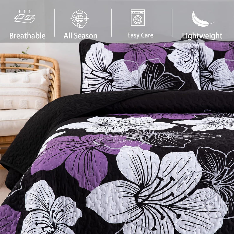 Majestic Quilted Bedspread and Pillowcases Set: Unmatched Beauty and Comfort - Queen size Payday Deals