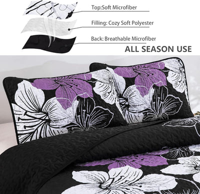 Majestic Quilted Bedspread and Pillowcases Set: Unmatched Beauty and Comfort - Queen size Payday Deals