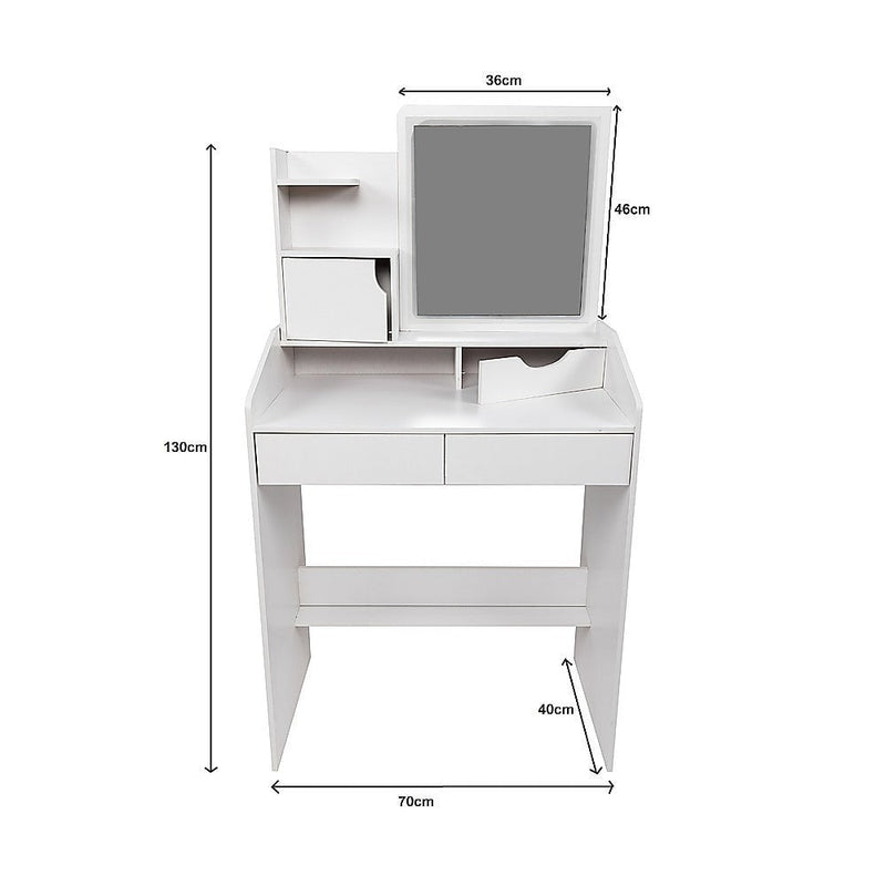 Makeup Vanity Mirror Desk Table with LED Lighting Payday Deals