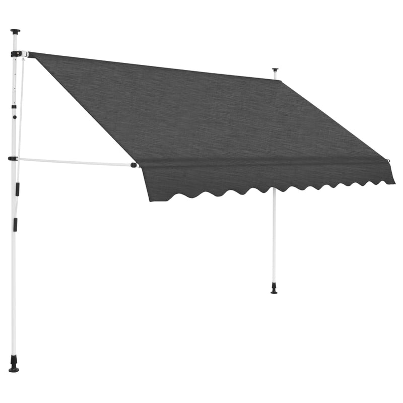 Manual Retractable Awning 300 cm Anthracite Payday Deals