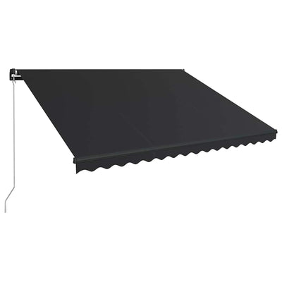 Manual Retractable Awning 400x300 cm Anthracite Payday Deals