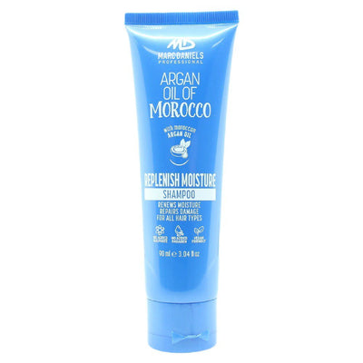 Marc Daniels Argan Oil Replenish Moisture Shampoo Travel Size 90ml