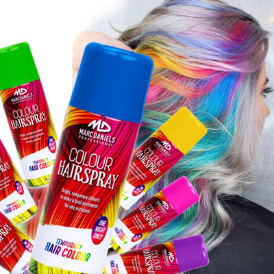 Marc Daniels Coloured Hair Spray Multi-Pack 7 colours 7 x 85g Payday Deals