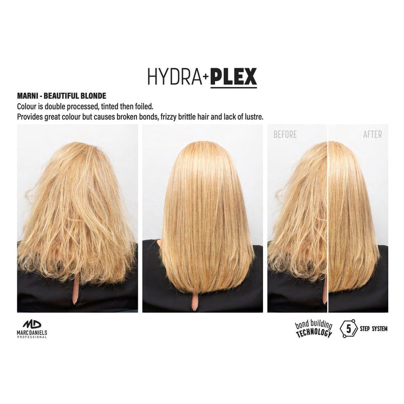 Marc Daniels Hydra plus Plex Hair Shampoo Conditioner Treatment Starter Kit Payday Deals