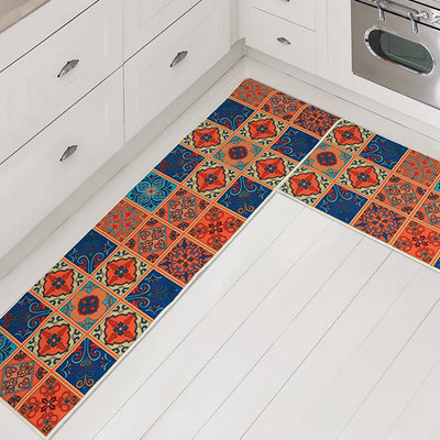 Marlow 2x Kitchen Mat Floor Rugs Area Carpet Non-Slip Door Mat 45x150cm /45x75cm Payday Deals