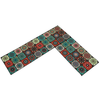 Marlow 2x Kitchen Mat Floor Rugs Area Carpet Non-Slip Door Mat 45x150cm /45x75cm