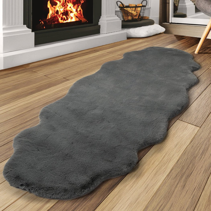 Marlow Floor Rug Area Rugs Cloud Fluffy Mat  Shaggy Carpet 20mm Pile 60X160cm Payday Deals