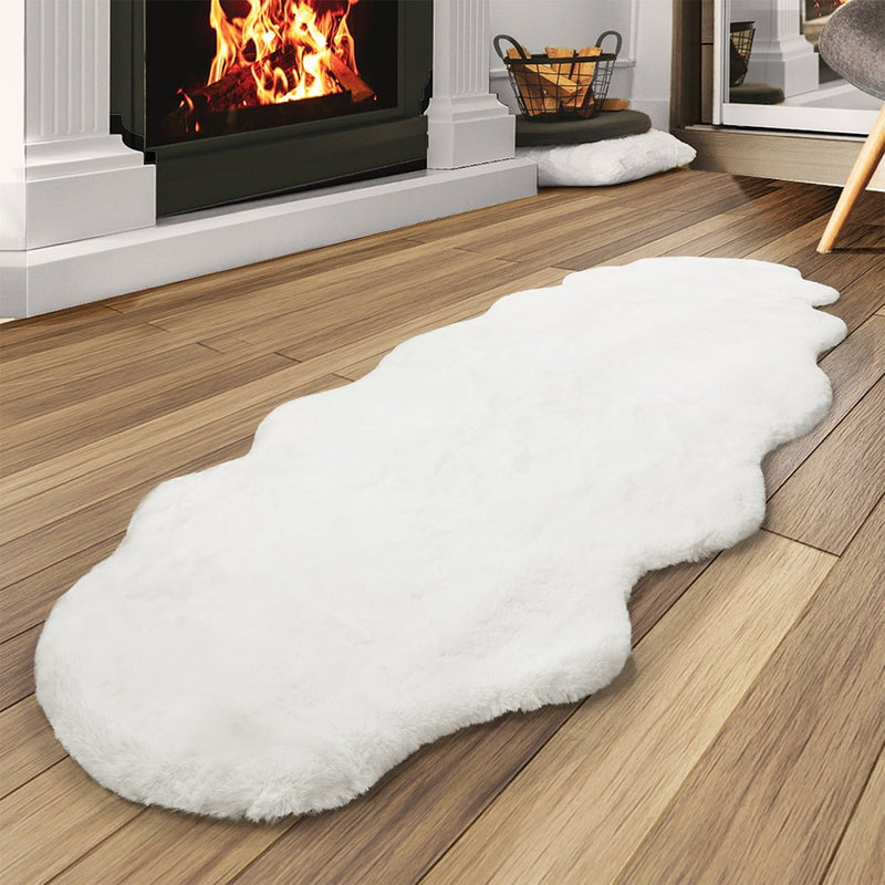 Marlow Floor Rug Area Rugs Cloud Fluffy Mat  Shaggy Carpet 20mm Pile 80X200cm Payday Deals