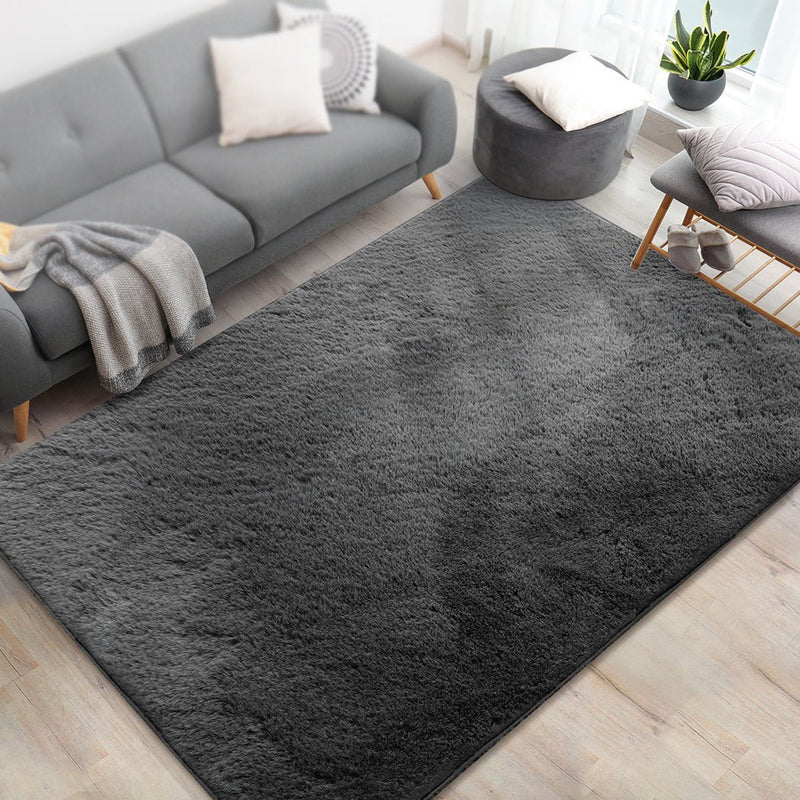 Marlow Floor Rugs  Area Rug Fluffy Faux Rabbit Fur Shaggy Carpet Mat 160X230CM Payday Deals