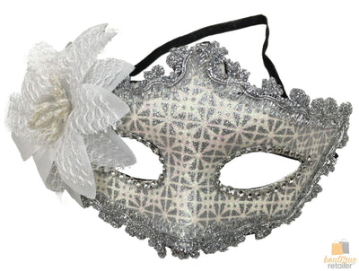 MASQUERADE MASK Party Costume Venetian Ball Dress Eye Diamante Halloween Face