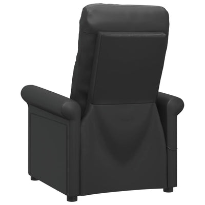 Massage Chair Black Faux Leather Payday Deals