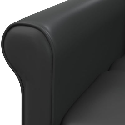 Massage Chair Black Faux Leather Payday Deals