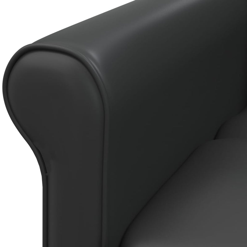 Massage Chair Black Faux Leather Payday Deals