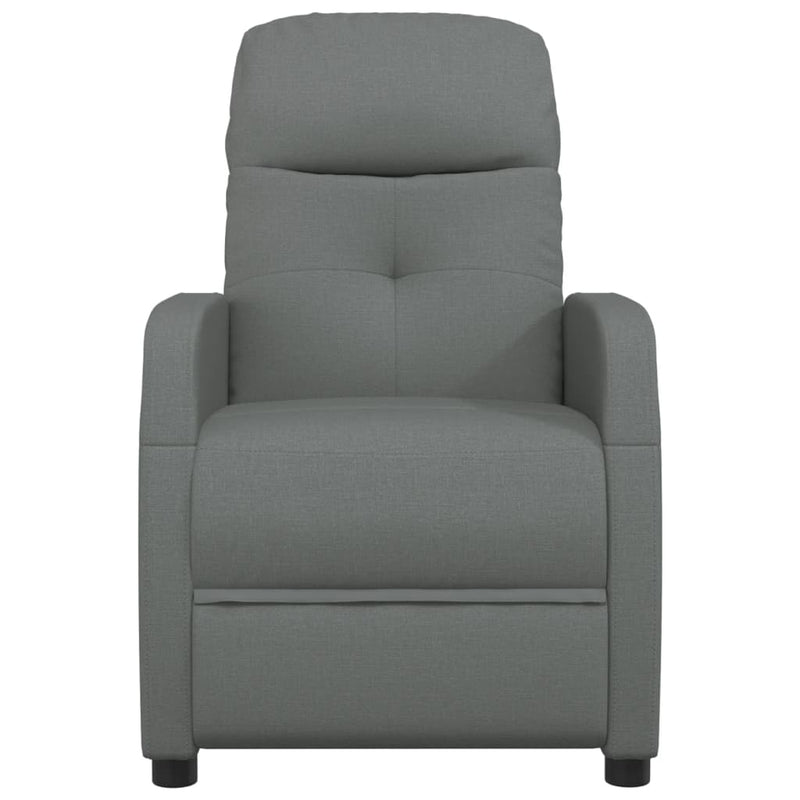 Massage Chair Dark Grey Fabric Payday Deals