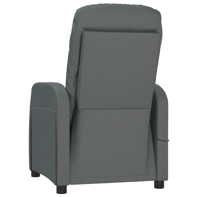 Massage Chair Dark Grey Fabric Payday Deals