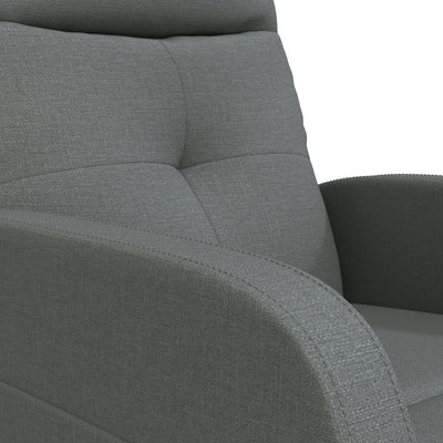 Massage Chair Dark Grey Fabric Payday Deals