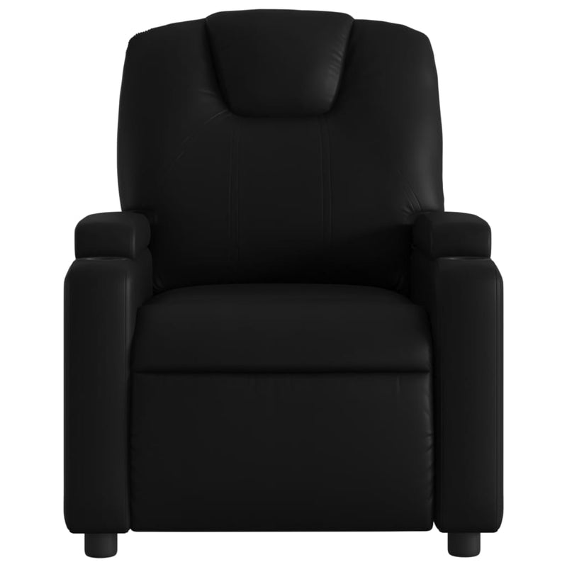Massage Recliner Chair Black Faux Leather Payday Deals