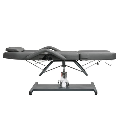 Massage Table Grey 180x62x(87-112) cm Payday Deals