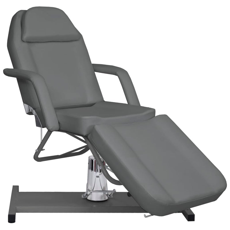 Massage Table Grey 180x62x(87-112) cm Payday Deals