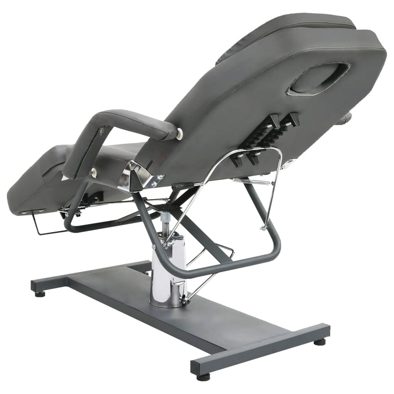 Massage Table Grey 180x62x(87-112) cm Payday Deals