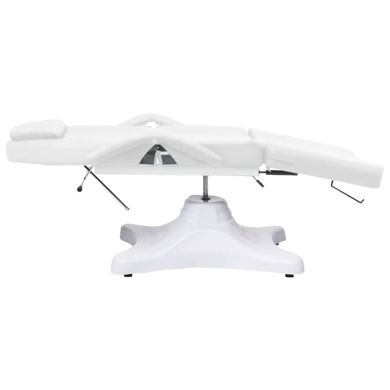 Massage Table White 180x62x(86.5-118) cm Payday Deals