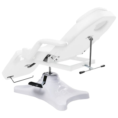 Massage Table White 180x62x(86.5-118) cm Payday Deals