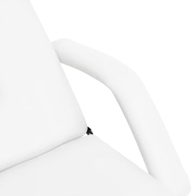 Massage Table White 180x62x(86.5-118) cm Payday Deals