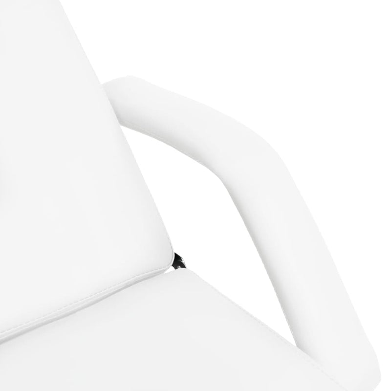 Massage Table White 180x62x(86.5-118) cm Payday Deals