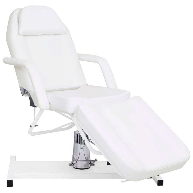 Massage Table White 180x62x(87-112) cm Payday Deals