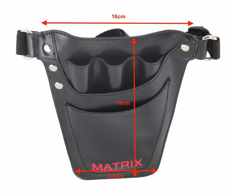 MATRIX Leather Tool Belt Barber Hairdressing Pouch Scissor Waist Pouch Bag Payday Deals