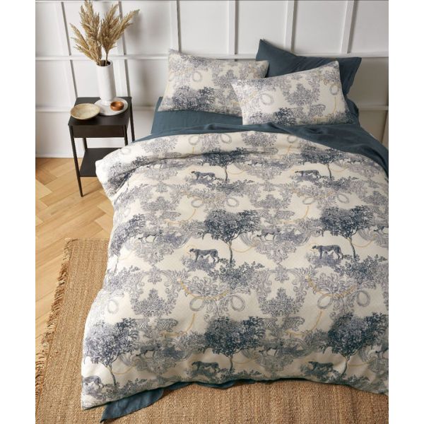 Matteo Printed Microfibre Quilt Cover Set by The Big Sleep King Payday Deals