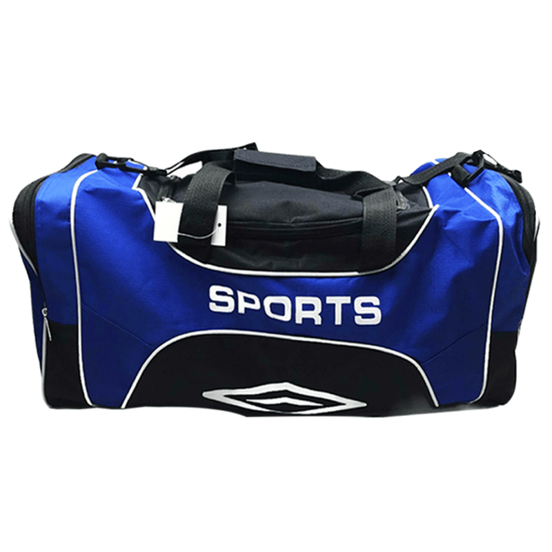 MEDIUM SPORTS BAG With Shoulder Strap Gym Duffle Travel Bags Water Resistant - Blue Payday Deals