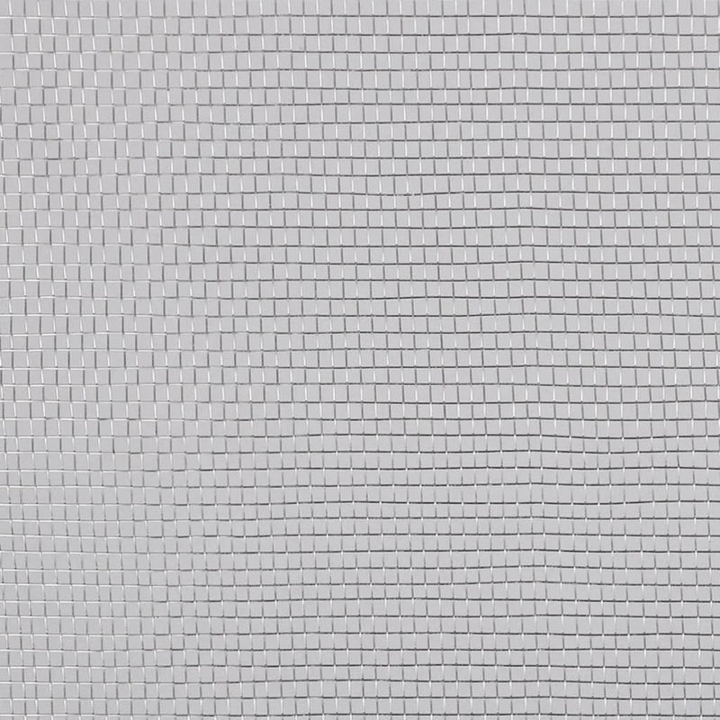 Mesh Screen Aluminium 100x500 cm Silver Payday Deals