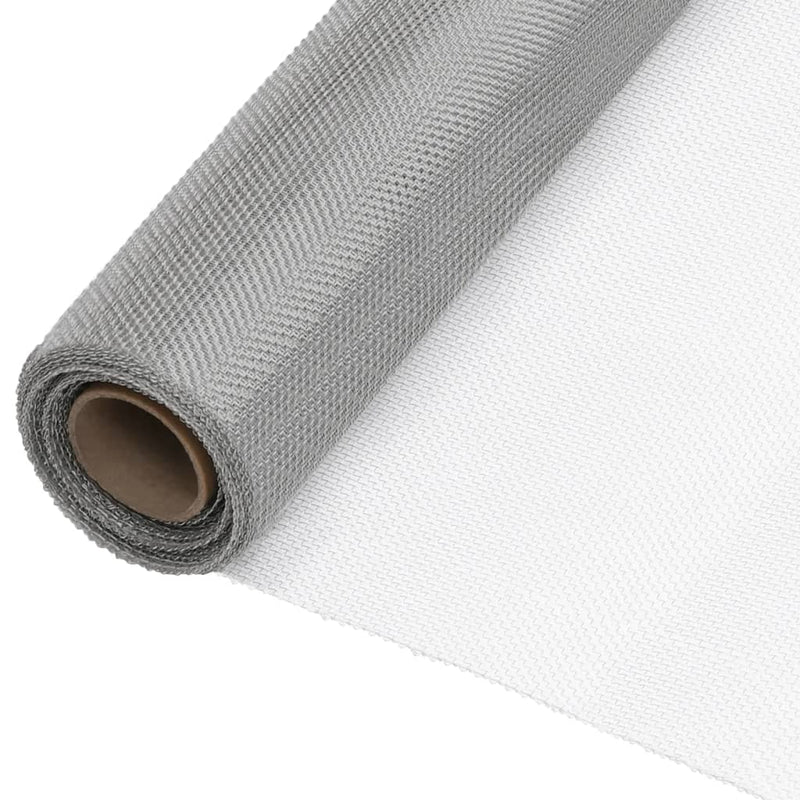 Mesh Screen Stainless Steel 60x1000 cm Silver Payday Deals