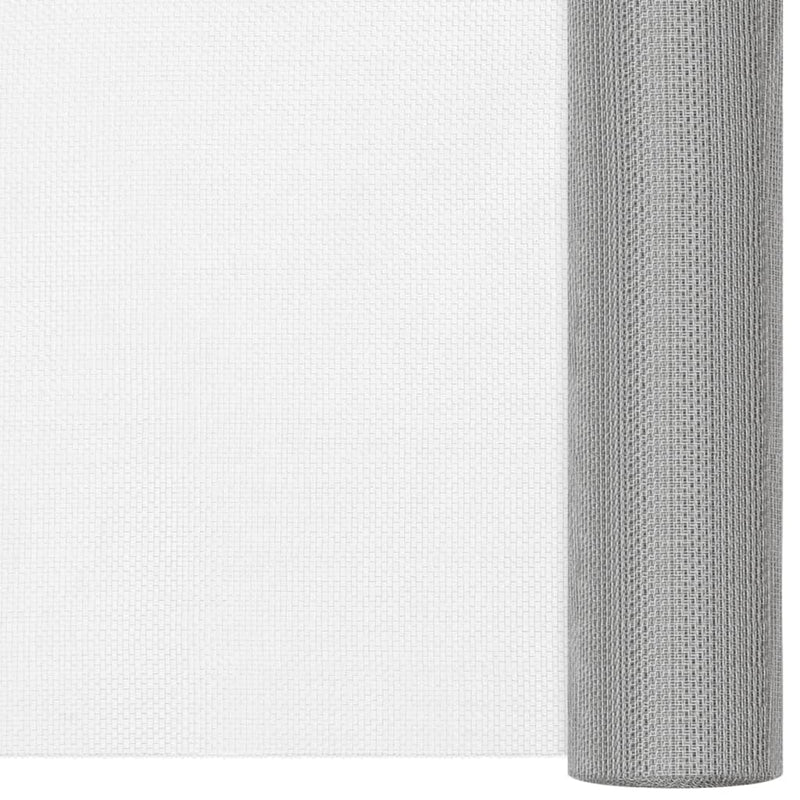 Mesh Screen Stainless Steel 60x1000 cm Silver Payday Deals