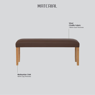 Mesi bench Ottoman - Cocoa Payday Deals