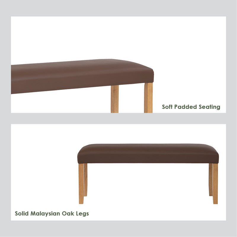 Mesi bench Ottoman - Cocoa Payday Deals