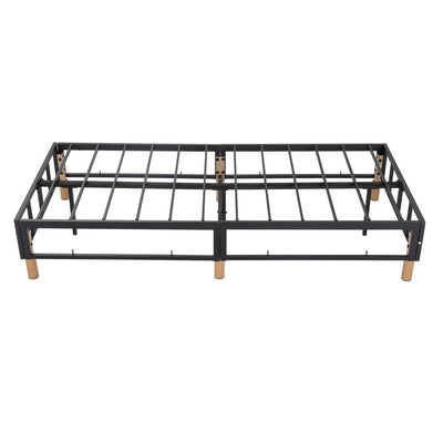 Metal Bedframe Mattress Foundation (Dark Grey) &#8211; Double Payday Deals