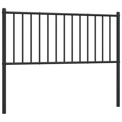 Metal Headboard Black 107 cm King Single Payday Deals