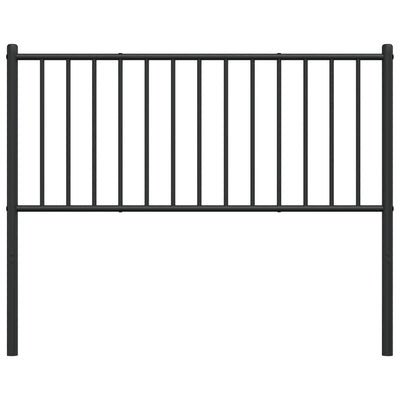 Metal Headboard Black 107 cm King Single Payday Deals