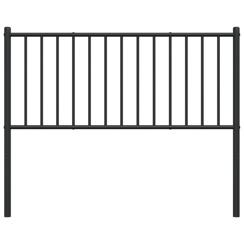 Metal Headboard Black 107 cm King Single Payday Deals