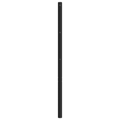 Metal Headboard Black 107 cm King Single Payday Deals