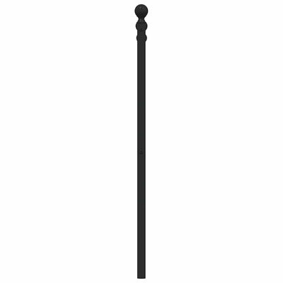 Metal Headboard Black 152 cm Queen Payday Deals