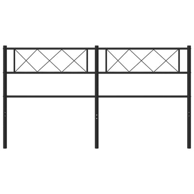 Metal Headboard Black 152 cm Queen Payday Deals