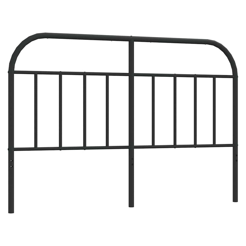 Metal Headboard Black 152 cm Queen Payday Deals
